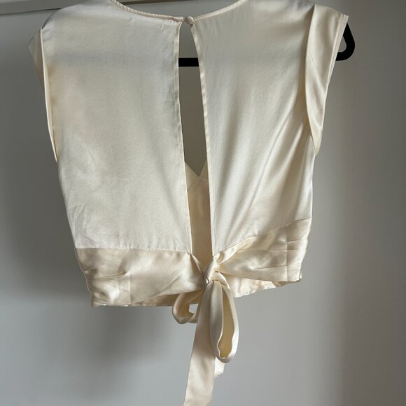 Reformation Orla Silk Top - Picture 4 of 5